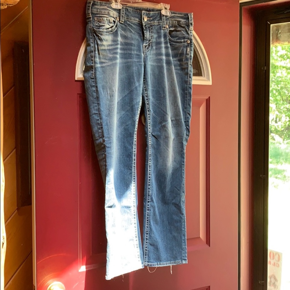 Jeans silver brand w31/l30 mid straights